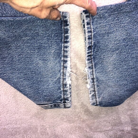 Lee Mens Jeans Size 34x30 Regular Fit Mens Straight Leg Cotton Blue Denim Casual - Picture 12 of 16